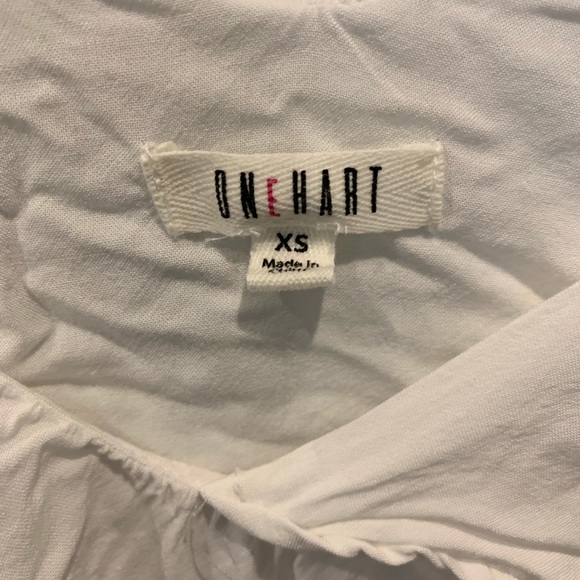 White Ruffled blouse - Picture 3 of 3